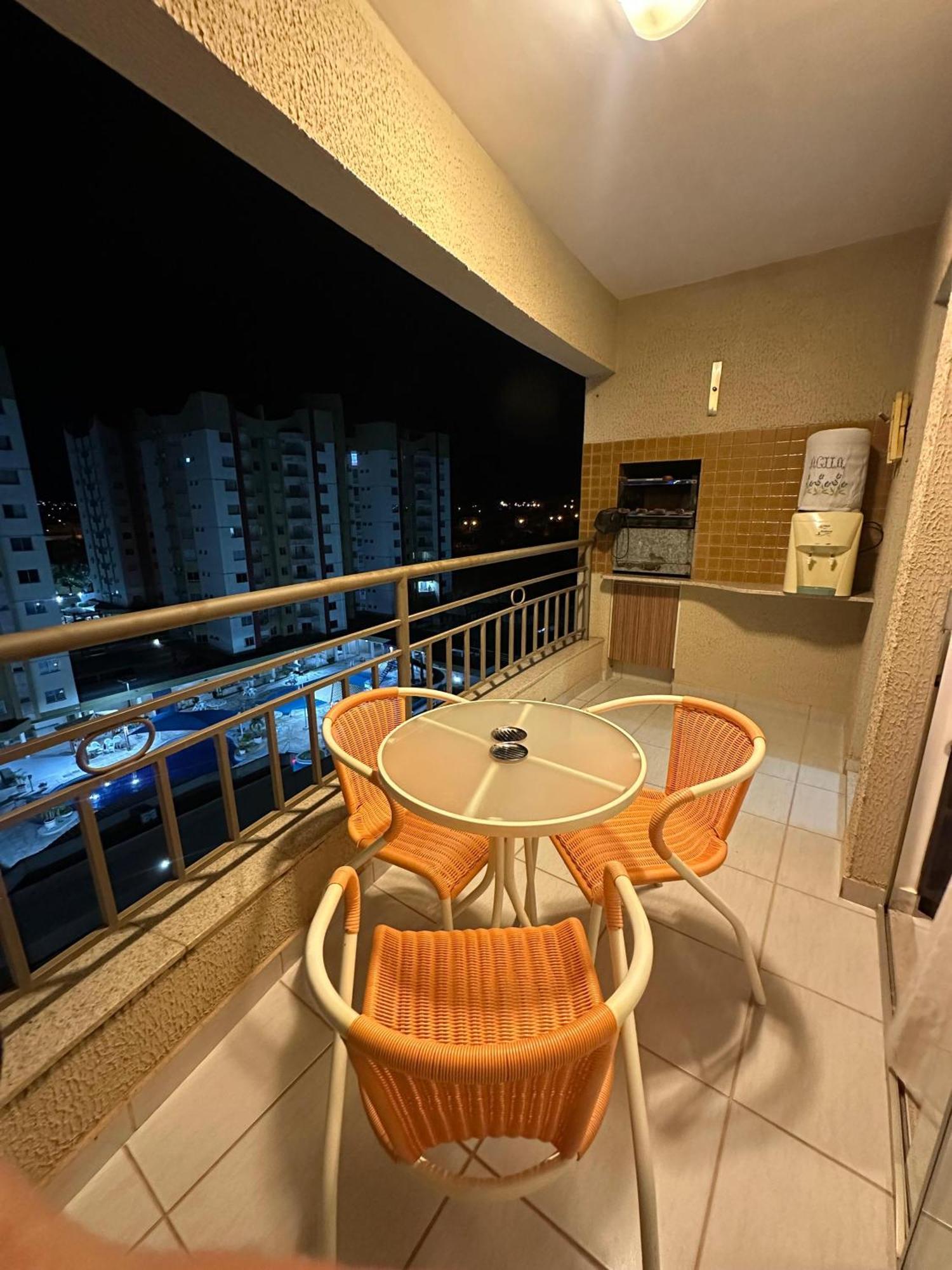 Caldas Novas - Prive Das Thermas II - Apto 3 Quartos - Parque Aquatico公寓式酒店 外观 照片