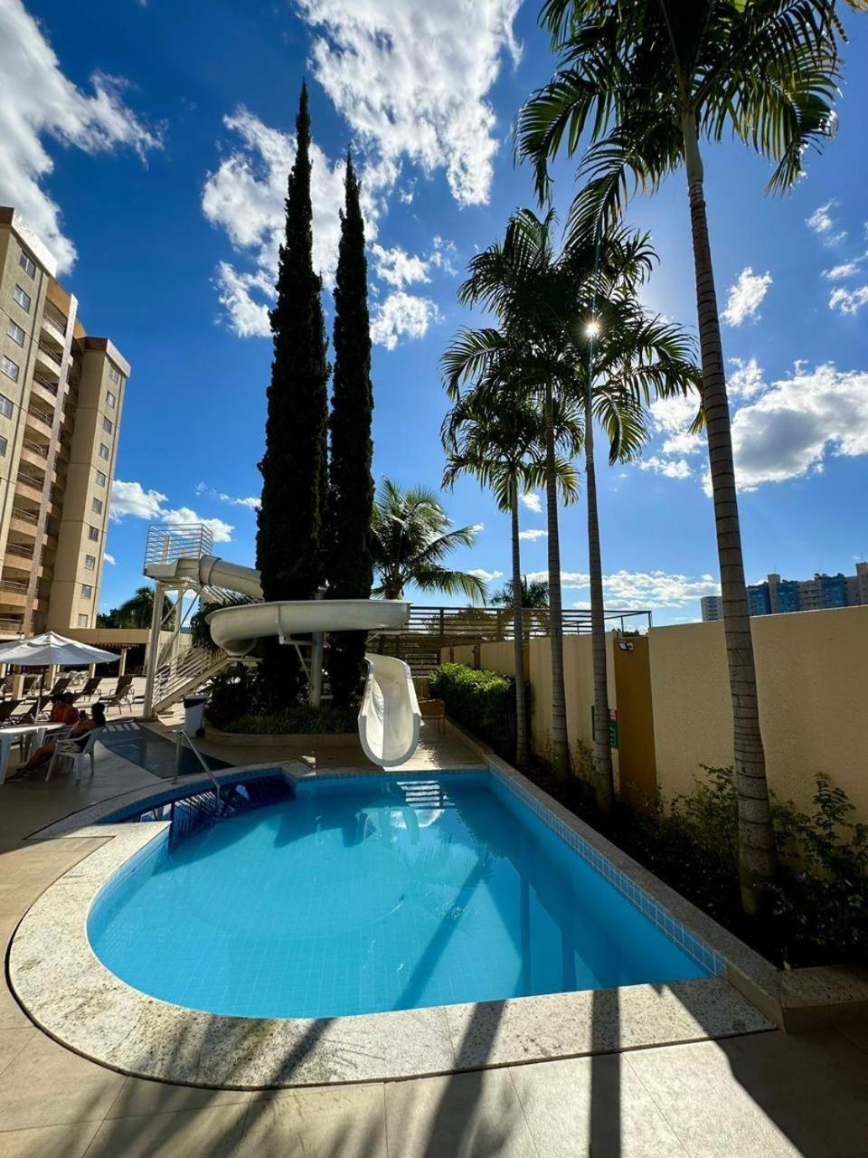 Caldas Novas - Prive Das Thermas II - Apto 3 Quartos - Parque Aquatico公寓式酒店 外观 照片