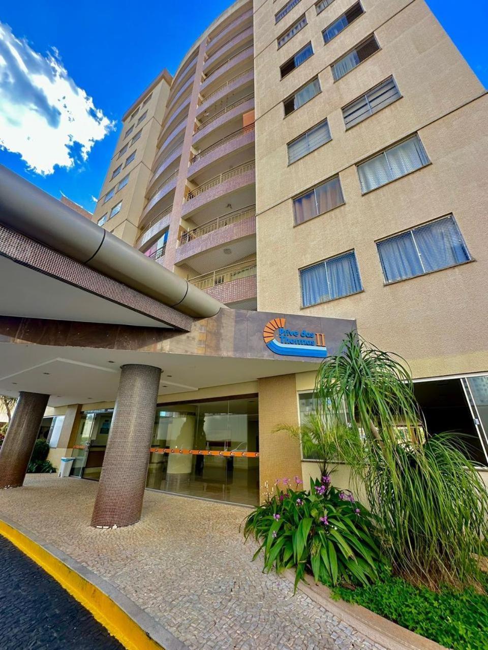 Caldas Novas - Prive Das Thermas II - Apto 3 Quartos - Parque Aquatico公寓式酒店 外观 照片
