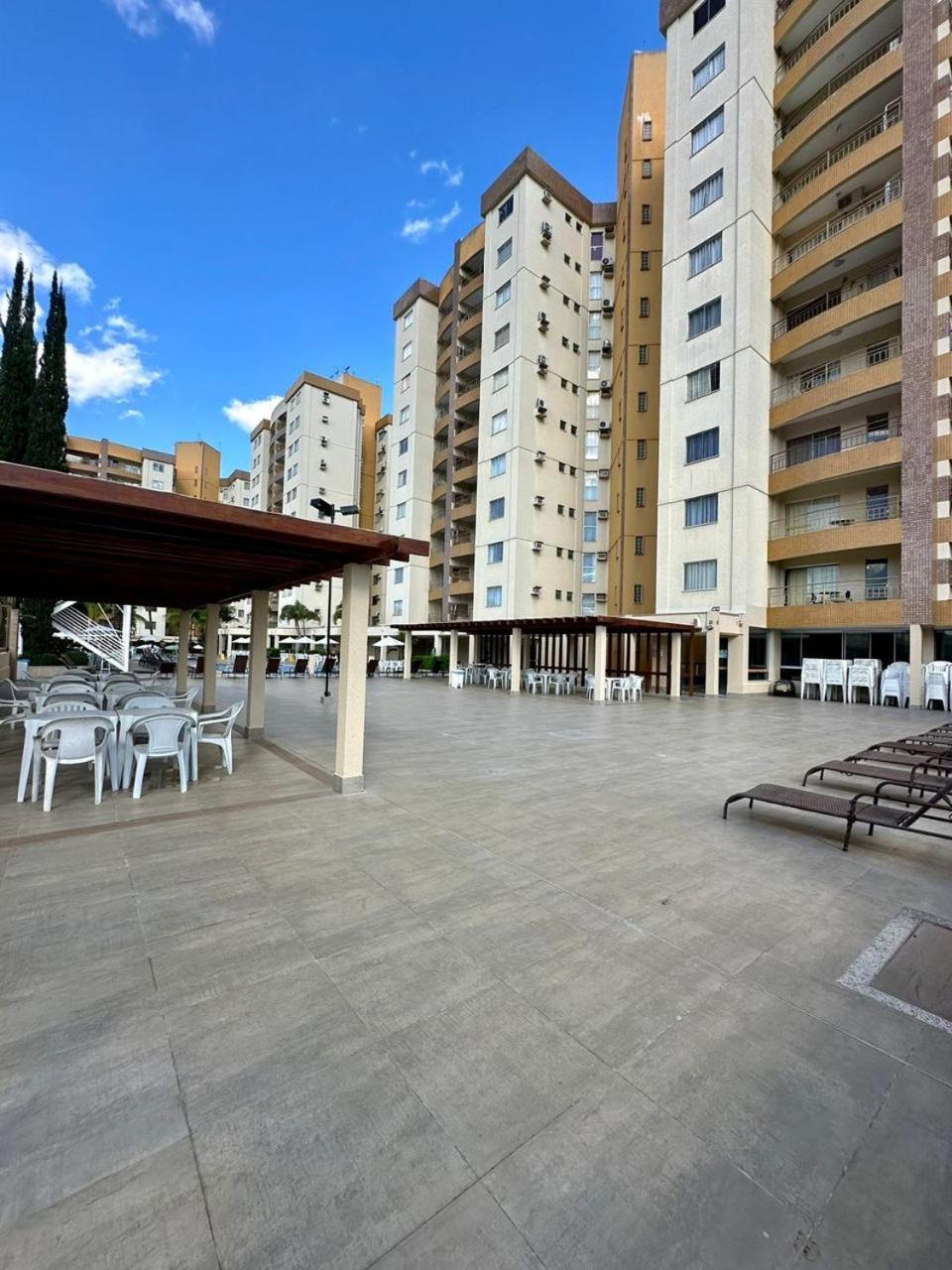 Caldas Novas - Prive Das Thermas II - Apto 3 Quartos - Parque Aquatico公寓式酒店 外观 照片
