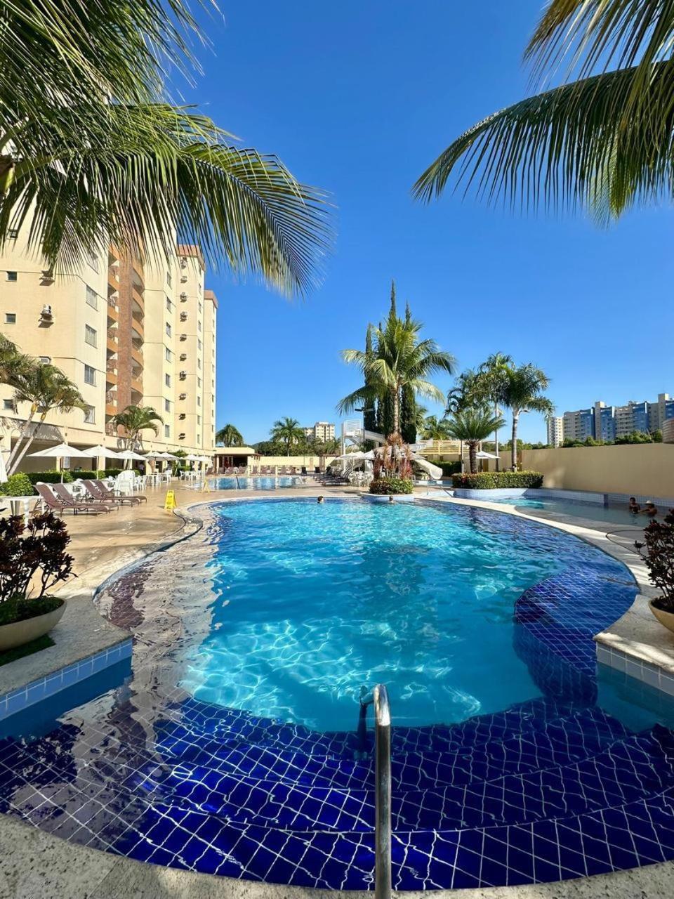 Caldas Novas - Prive Das Thermas II - Apto 3 Quartos - Parque Aquatico公寓式酒店 外观 照片